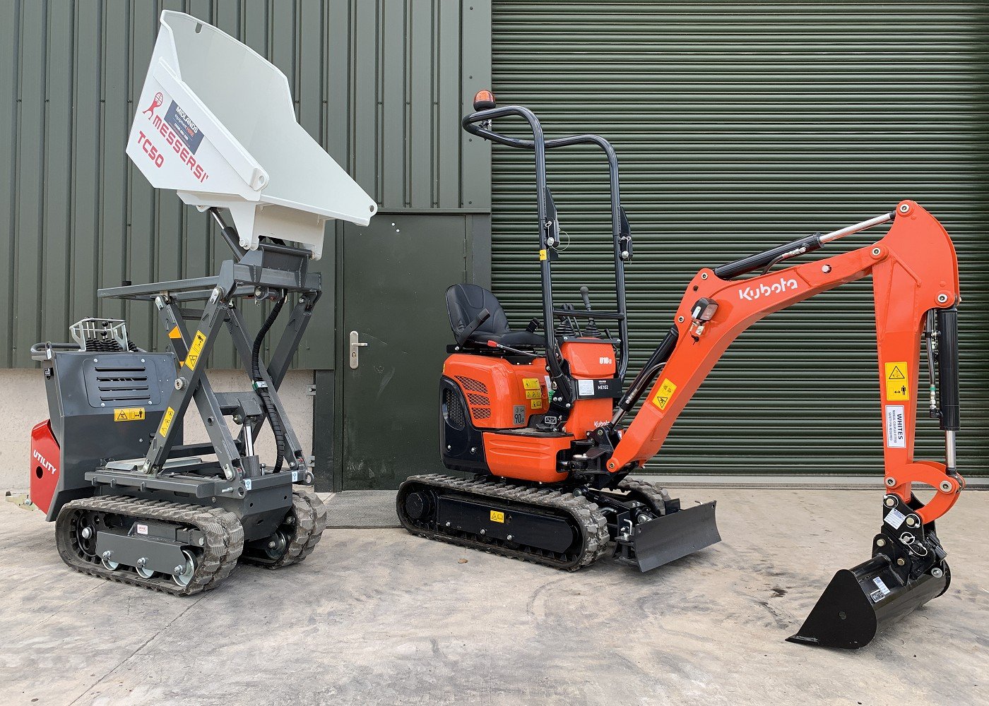 Mini Digger Hire Across the North West