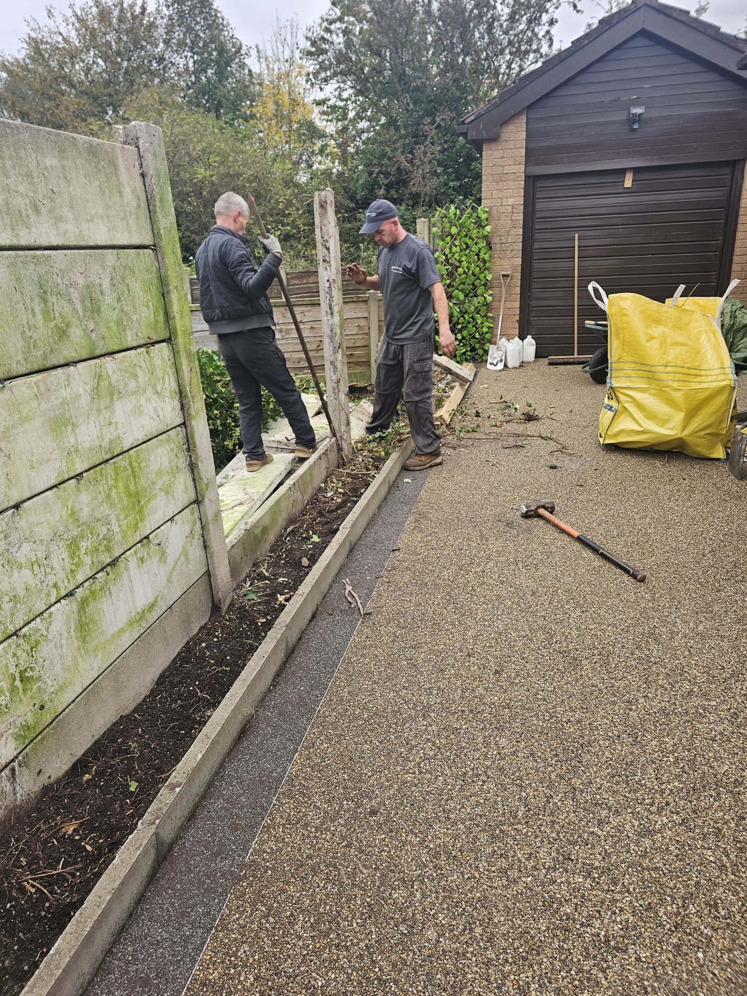 Fence Transformation by MFG Driveways