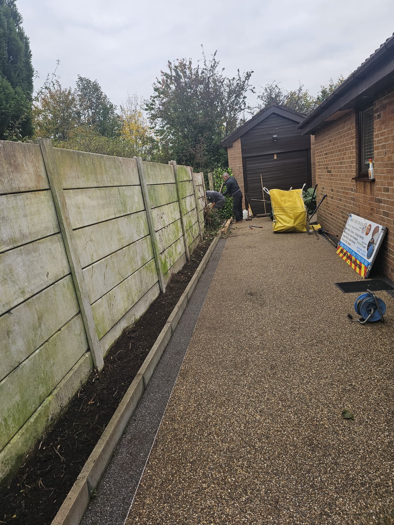 Fence Transformation by MFG Driveways