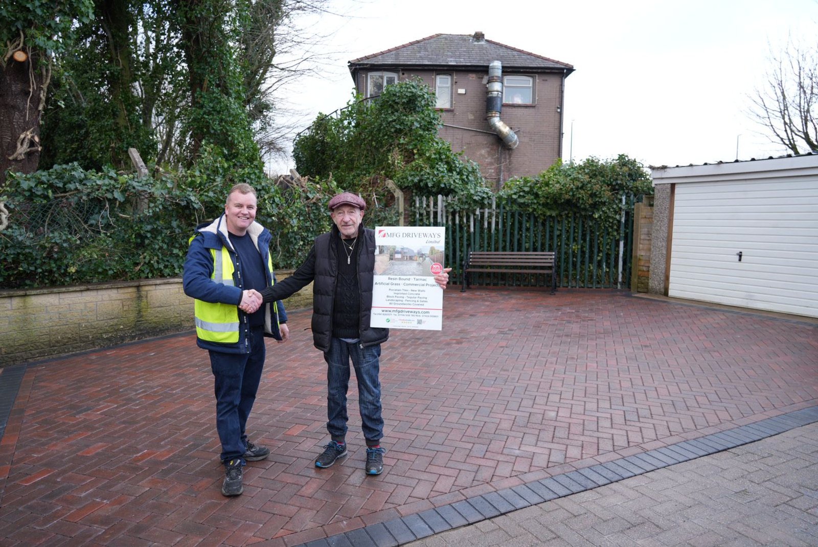Driveway Installation in Rochdale – Happy Client Result